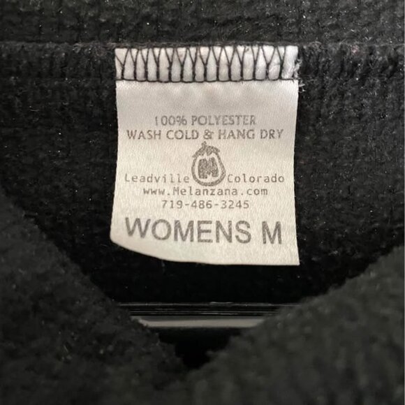 Melanzana Micro Grid Dress Black Size M - Picture 2 of 3